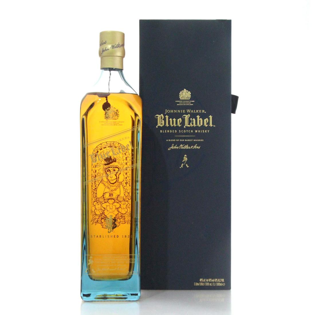 Johnnie Walker Blue Label Johnnie Walker House Zodiac Collection Singapore Edition Scotch Whisky Year Of The Monkey Litre