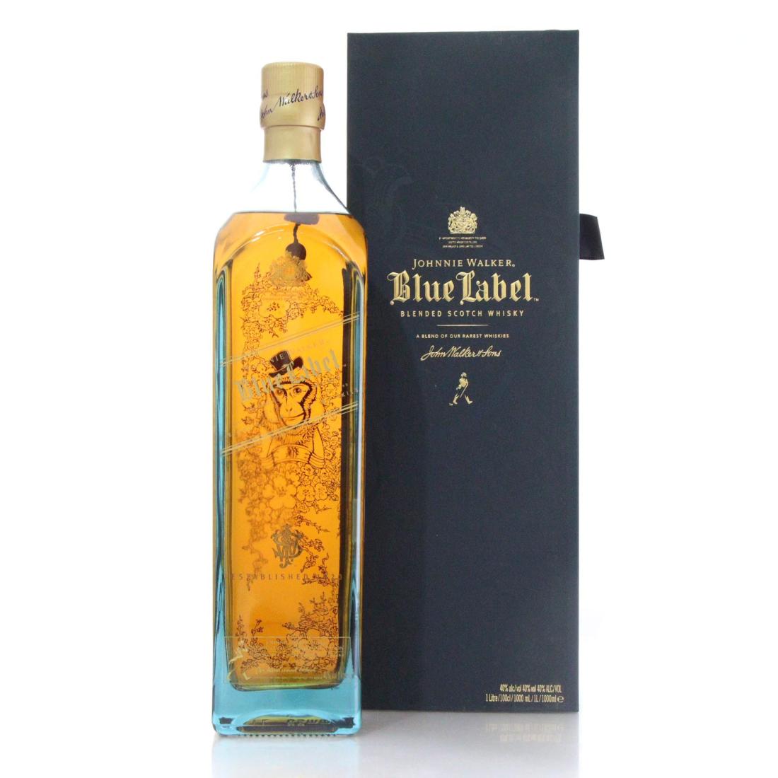 Johnnie Walker Blue Label Johnnie Walker House Zodiac Collection Taiwan Edition Scotch Whisky Year Of The Monkey Litre