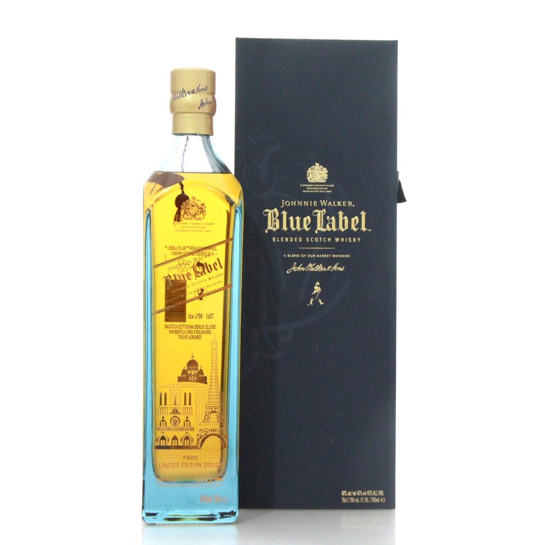 Johnnie Walker Blue Label Paris Limited Edition Design Scotch Whisky