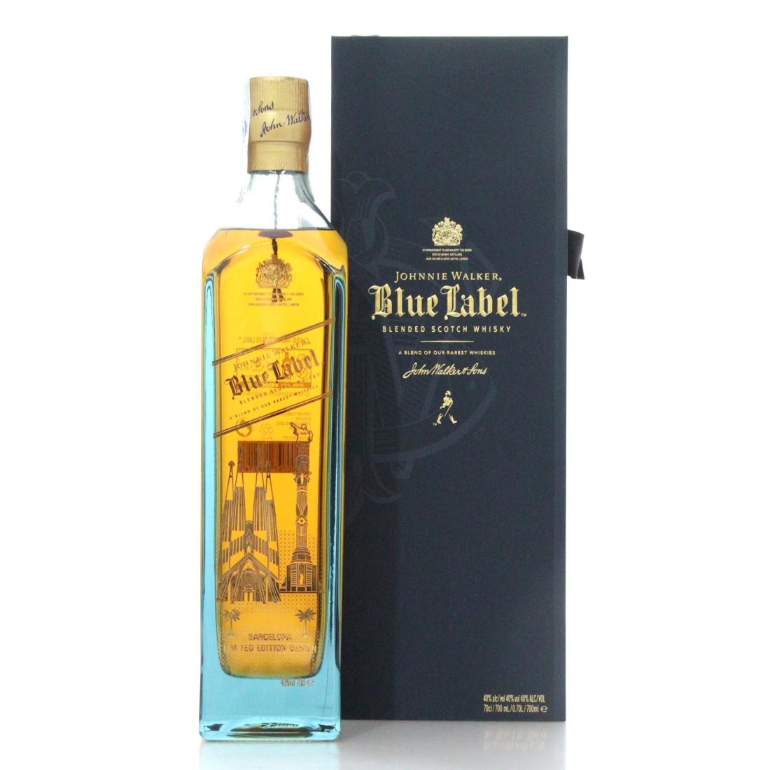Johnnie Walker Blue Label Barcelona Limited Edition Design Scotch Whisky