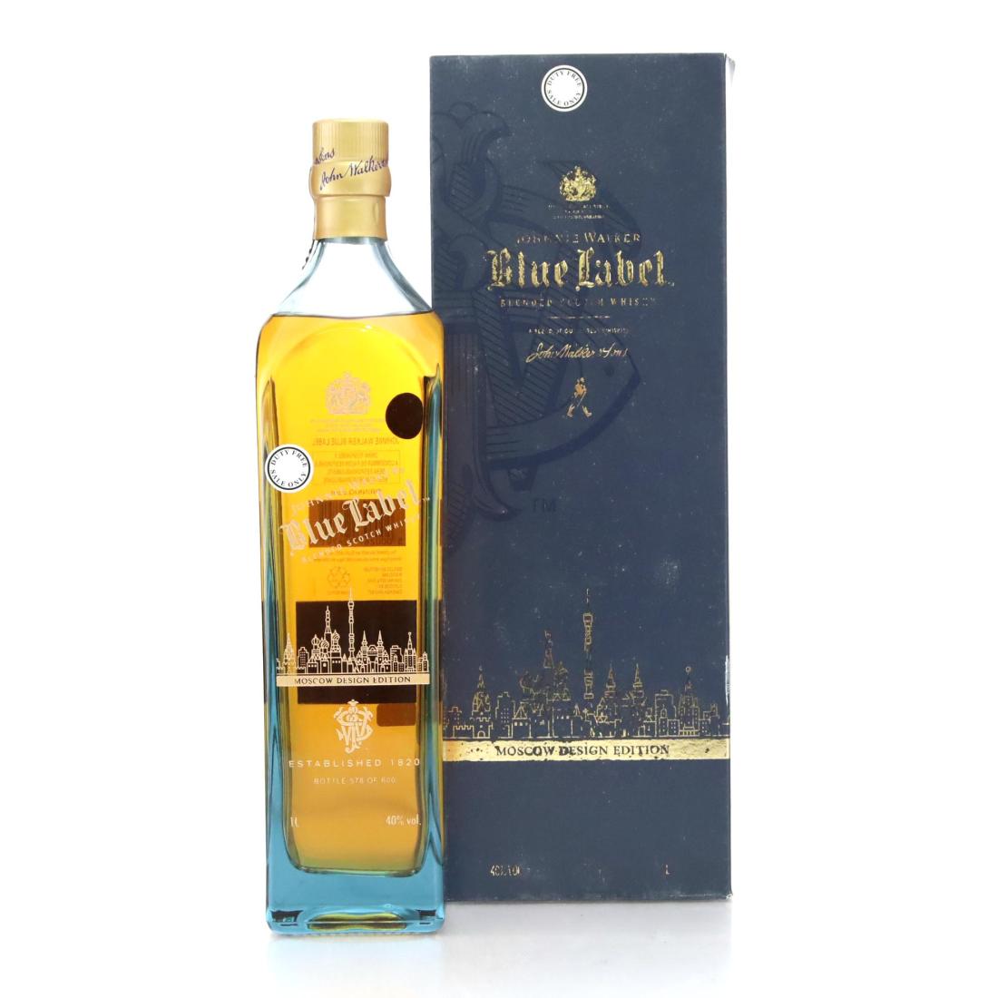Johnnie Walker Blue Label Moscow Design Edition Scotch Whisky Litre