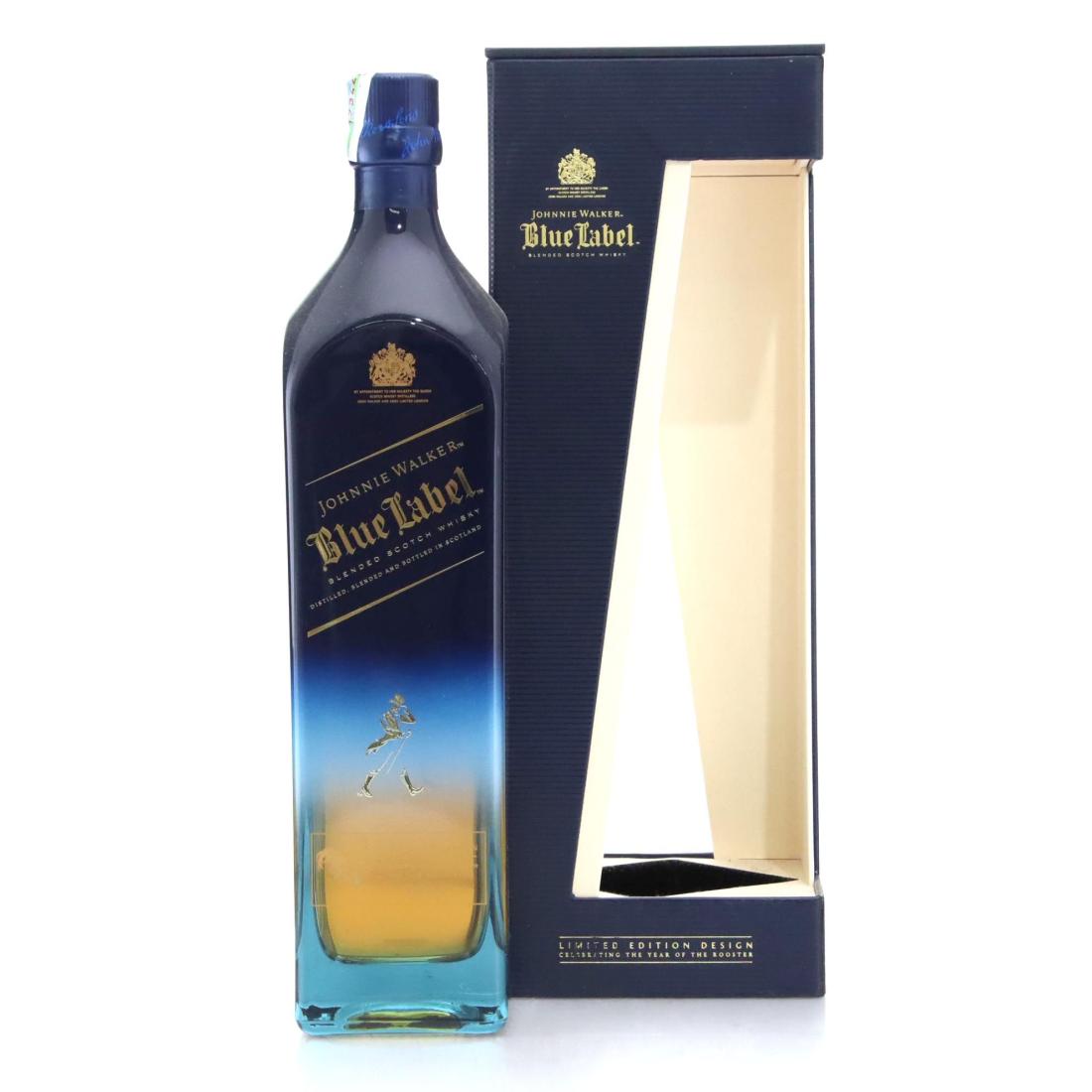 Johnnie Walker Blue Label Celebrating The Year Of The Rooster 2017 Scotch Whisky Litre