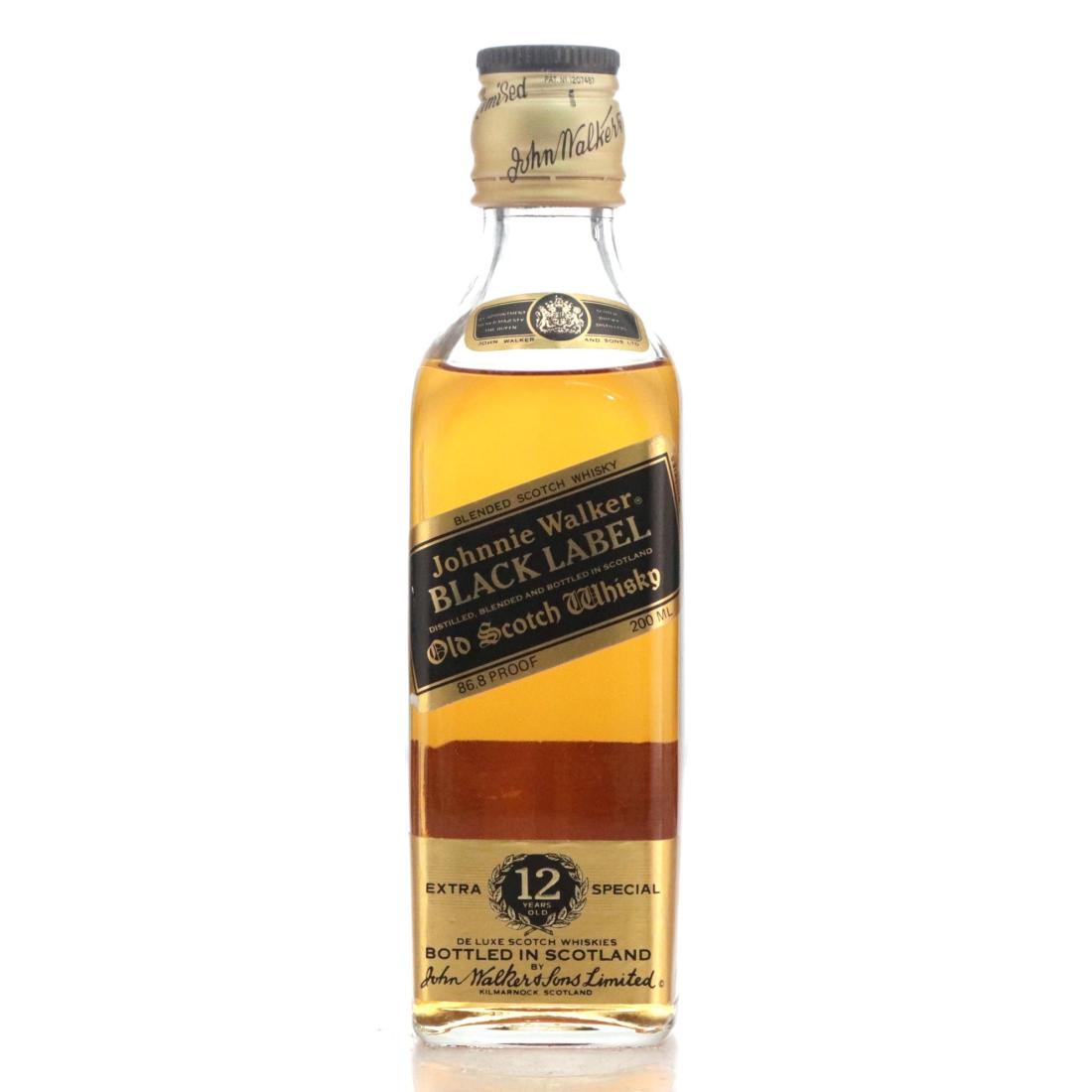 Johnnie Walker Black Label 12 Extra Special Old Scotch Whisky