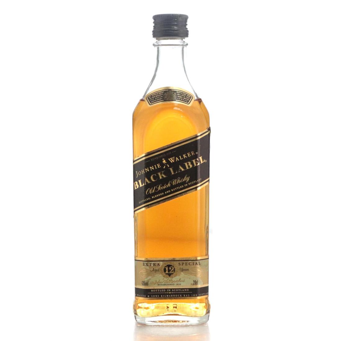 Johnnie Walker Black Label 12 Extra Special Old Scotch Whisky