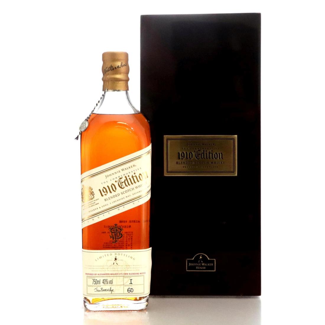 Johnnie Walker The Commemorative 1910 Edition Blended Scotch Whisky Batch I