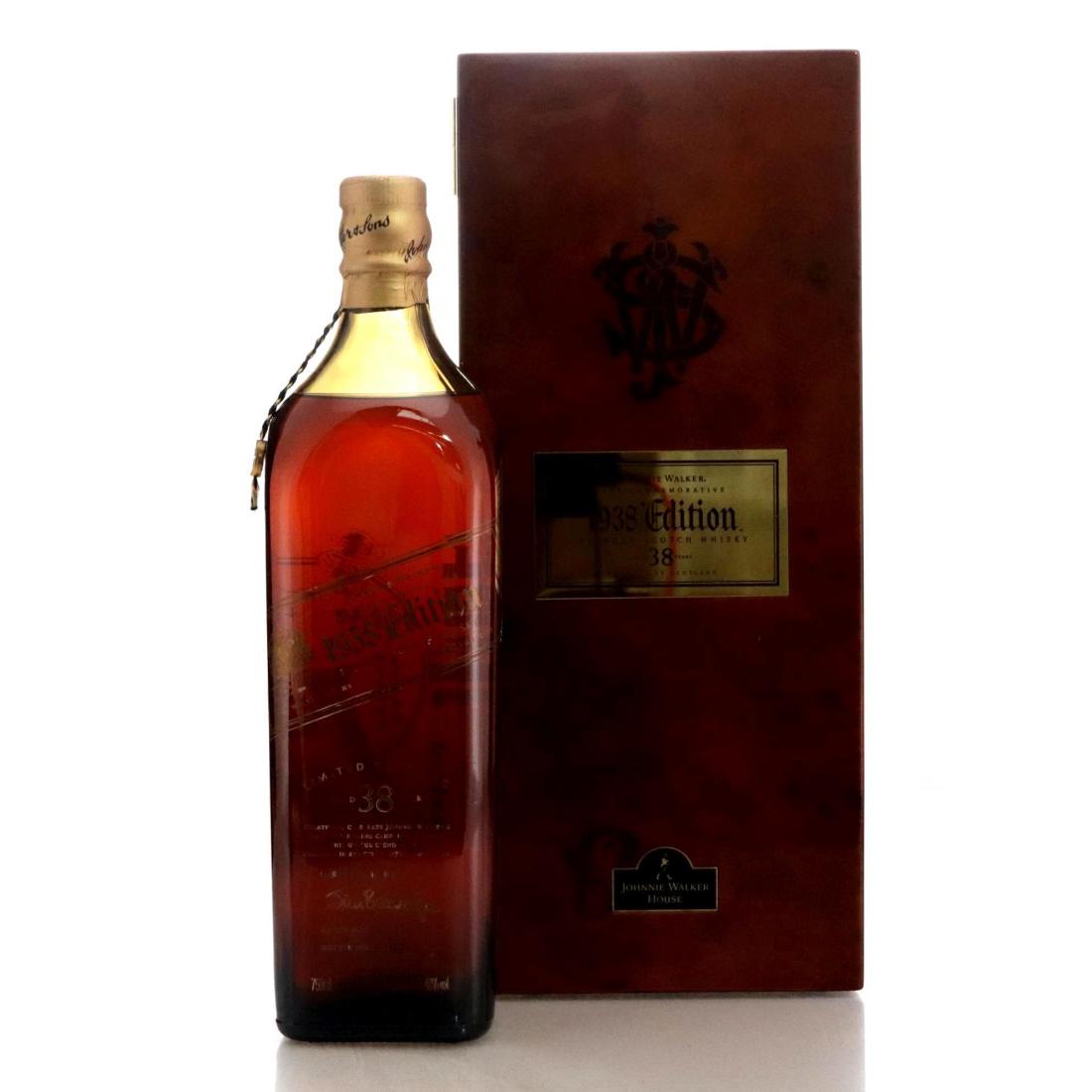 Johnnie Walker The Commemorative 1938 Edition 38 Blended Scotch Whisky