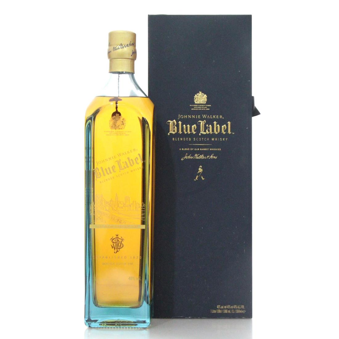 Johnnie Walker Blue Label San Francisco Edition Scotch Whisky Litre