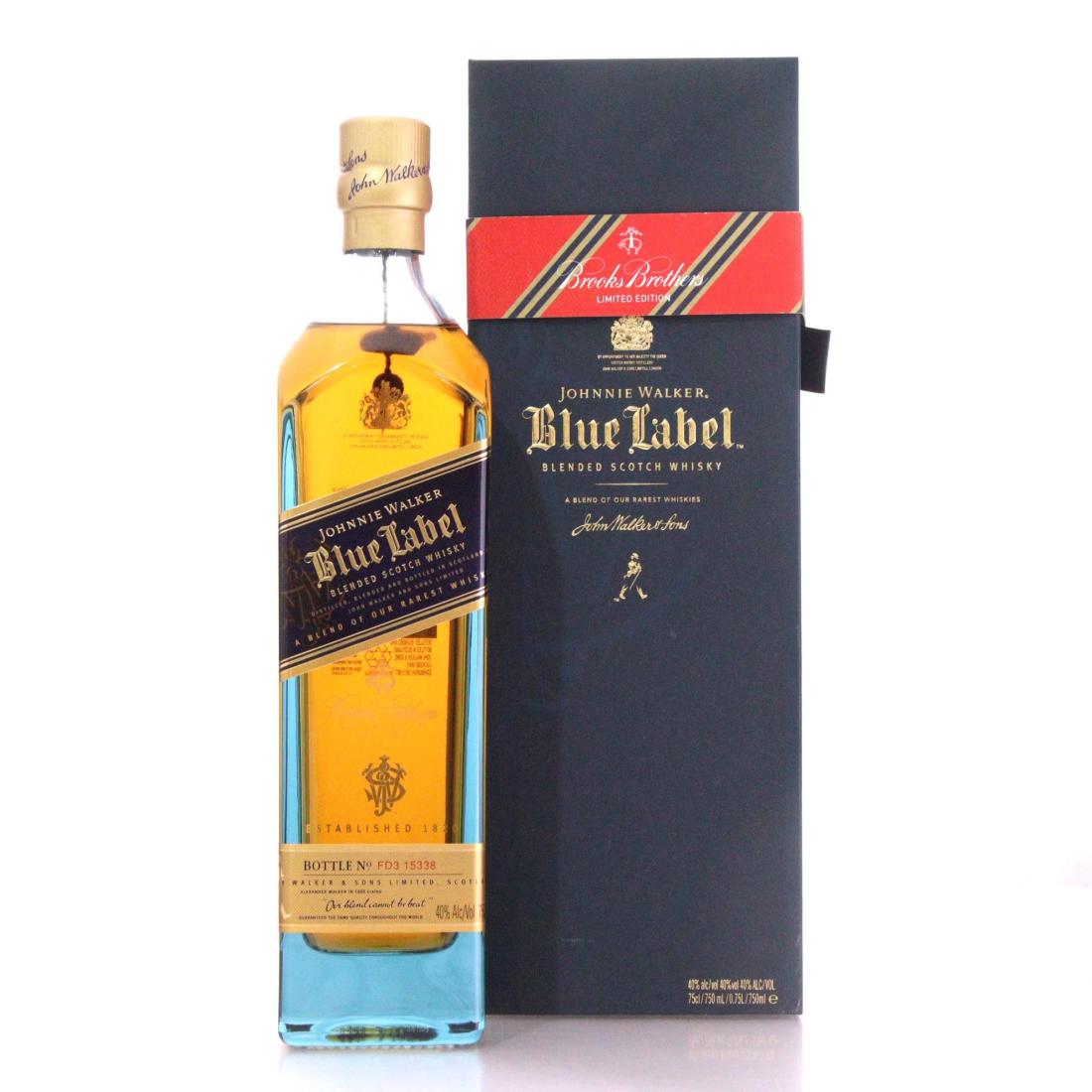 Johnnie Walker Blue Label Brooks Brothers Limited Edition Scotch Whisky