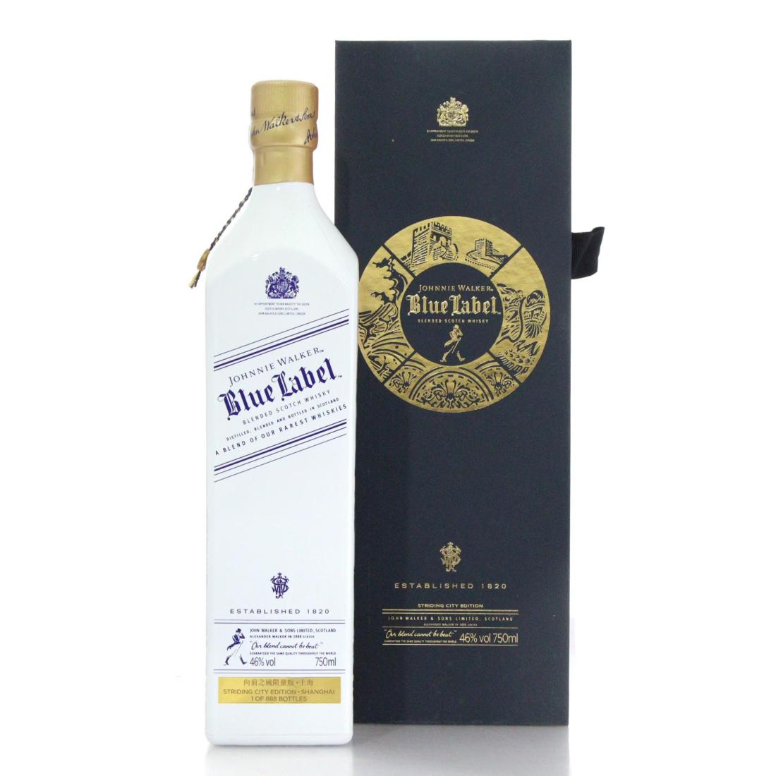 Johnnie Walker Blue Label Striding City Edition Scotch Whisky Shanghai
