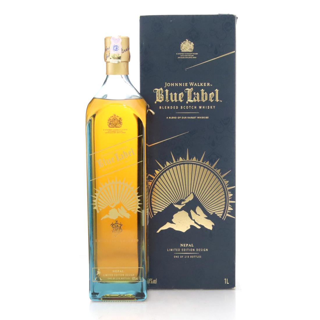 Johnnie Walker Blue Label Nepal Limited Edition, 2015, 40% whisky bottle