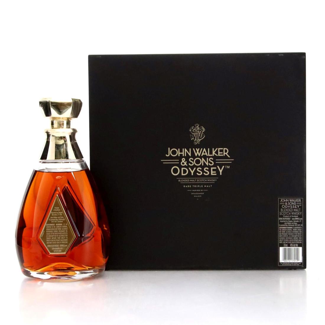 John Walker & Sons Odyssey, European Oak Cask, 2012, 40% whisky bottle