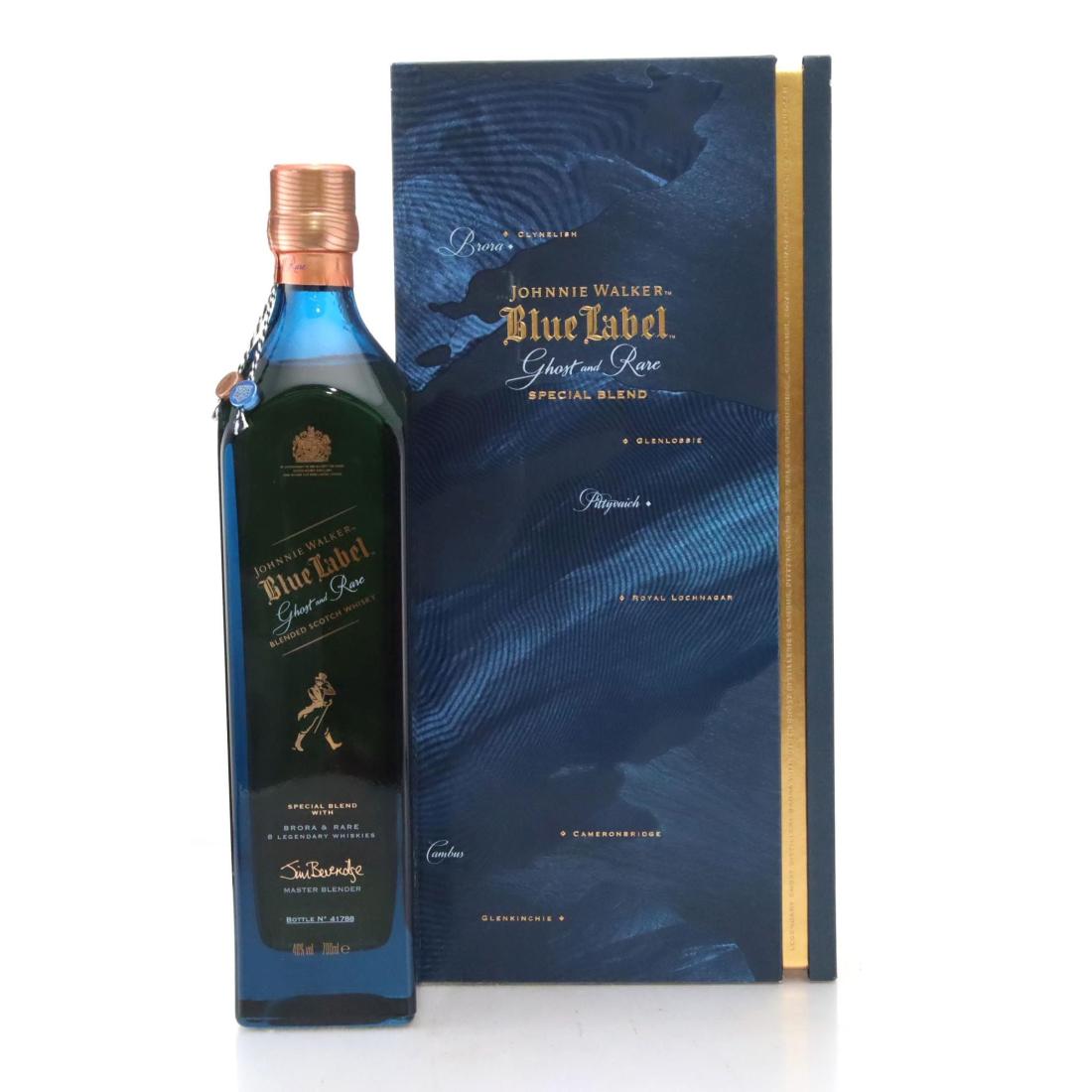 Johnnie Walker Blue Label Ghost Rare Special Blend With Brora