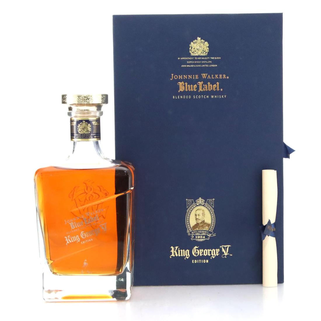 Johnnie Walker Blue Label King George V Edition Scotch Whisky