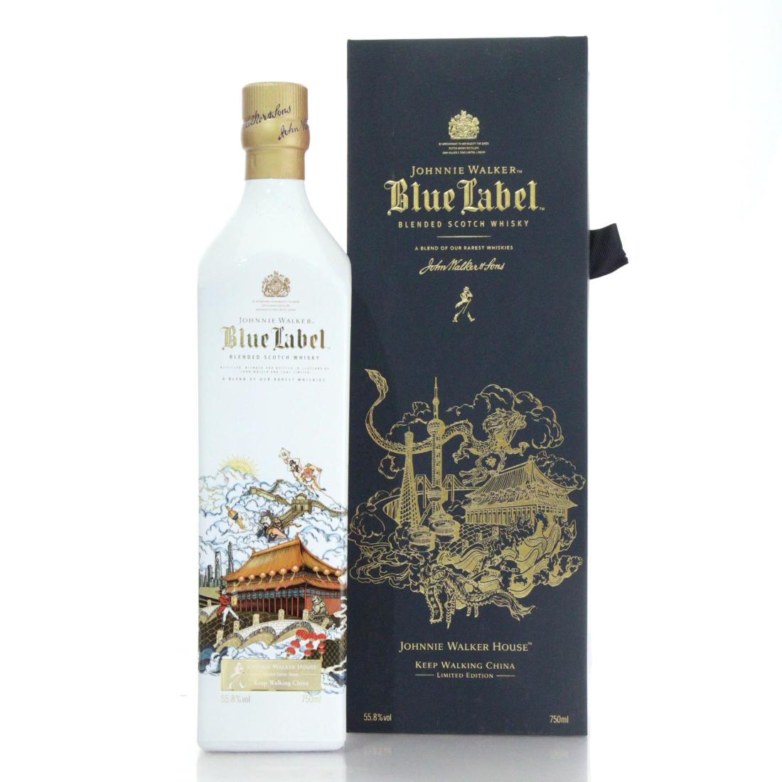 Johnnie Walker Blue Label Johnnie Walker House Keep Walking China Scotch Whisky