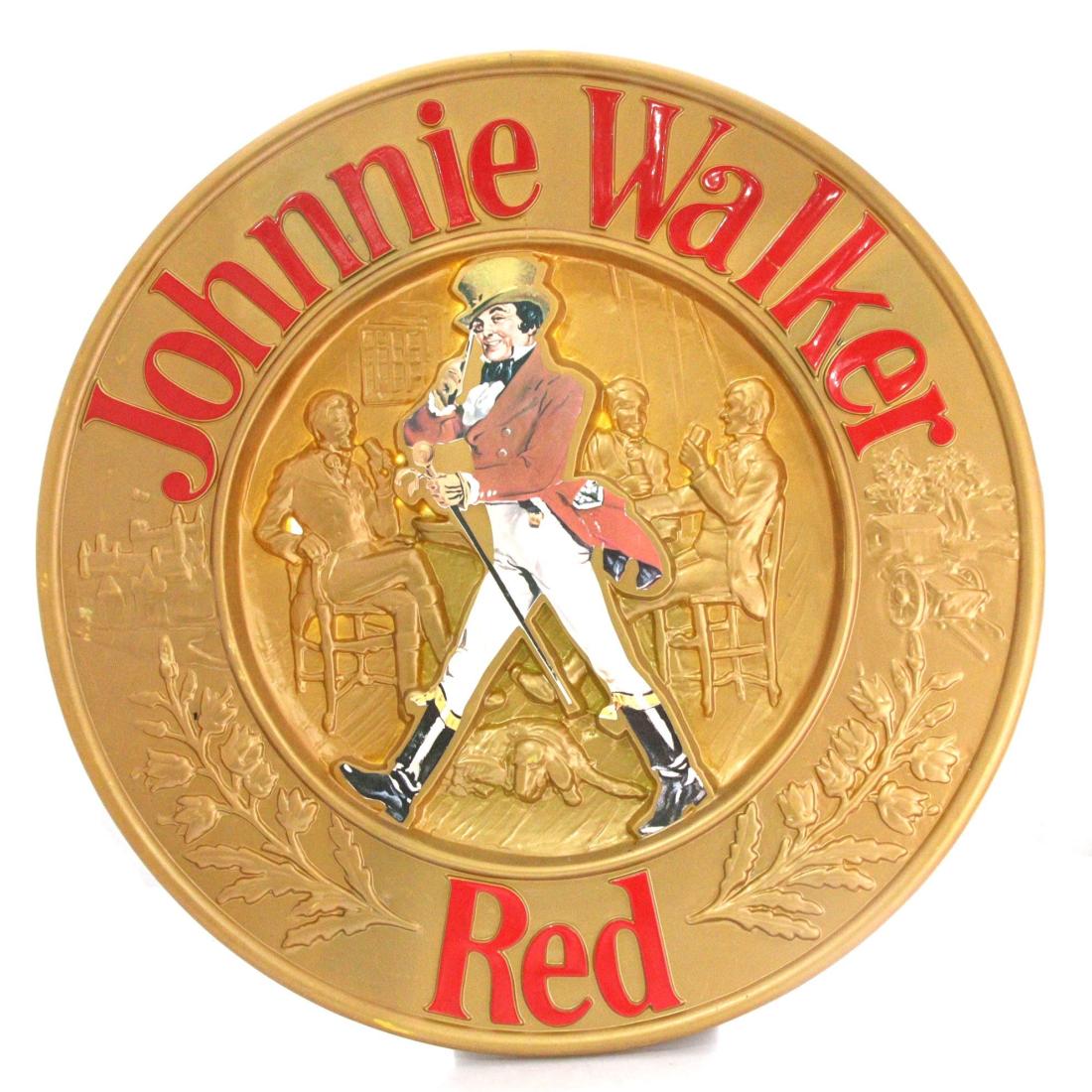 Johnnie Walker Plastic Wall Decoration whisky bottle