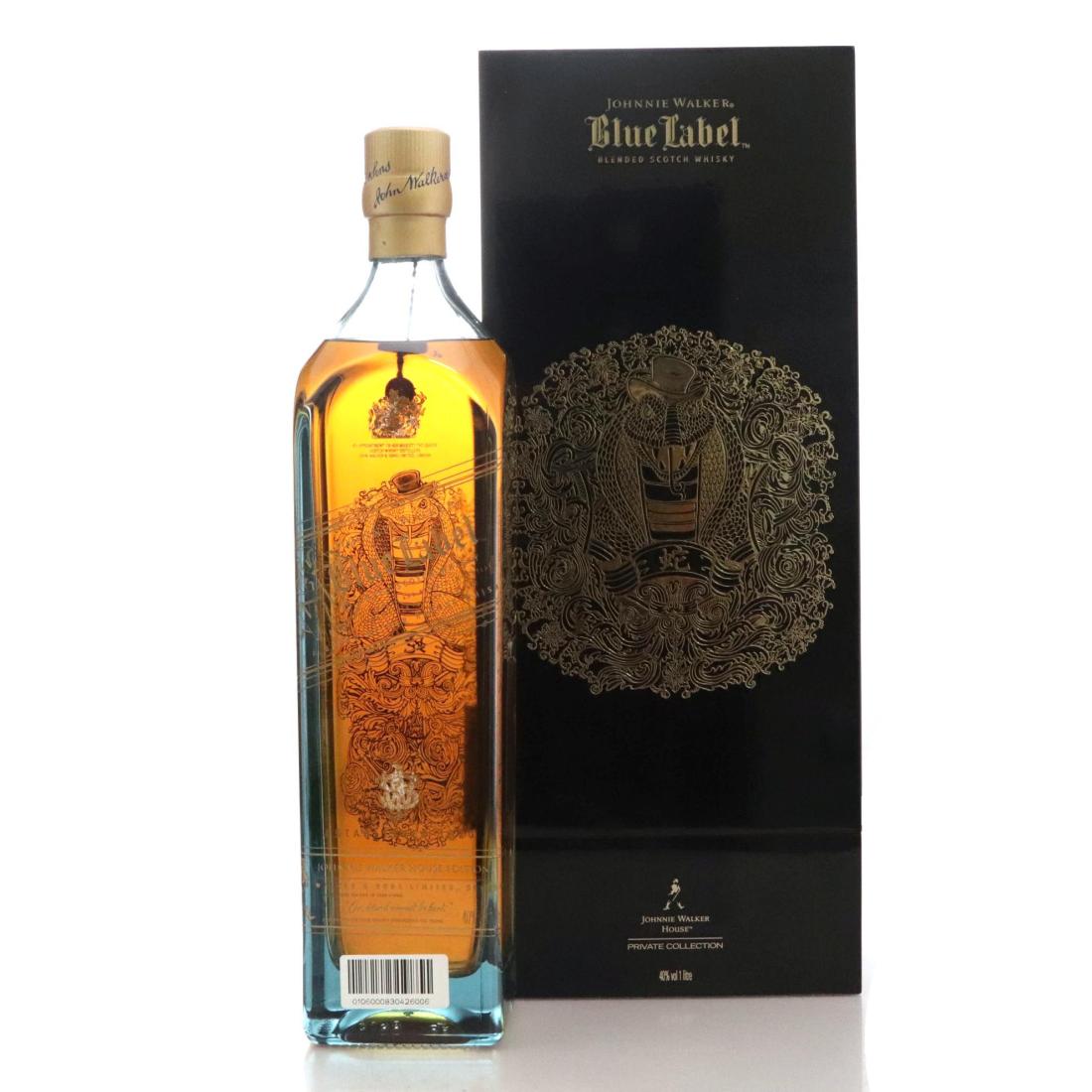 Johnnie Walker Blue Label Private Collection Johnnie Walker House Edition Scotch Whisky Year Of The Snake Litre