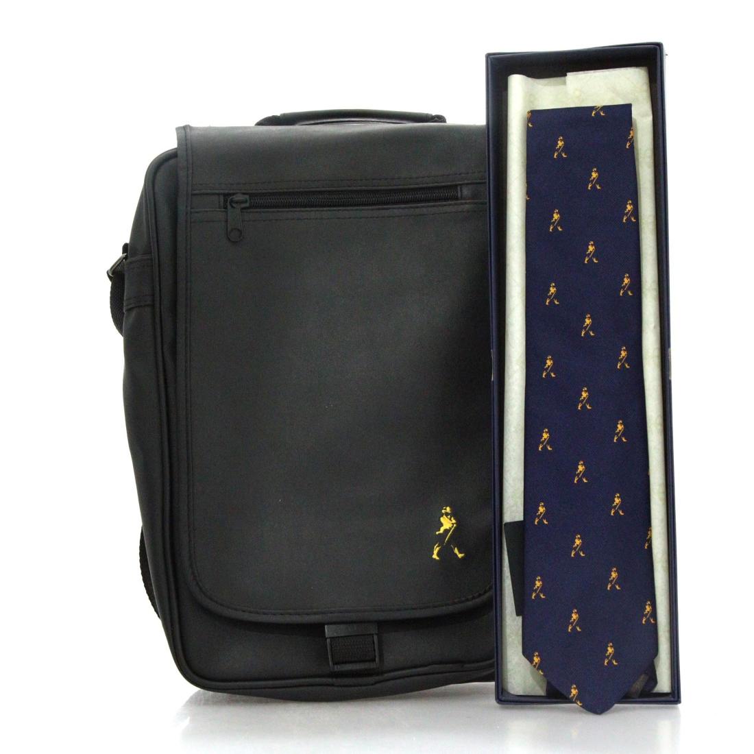 Johnnie Walker Blue Label Brooks Brothers Tie Satchel