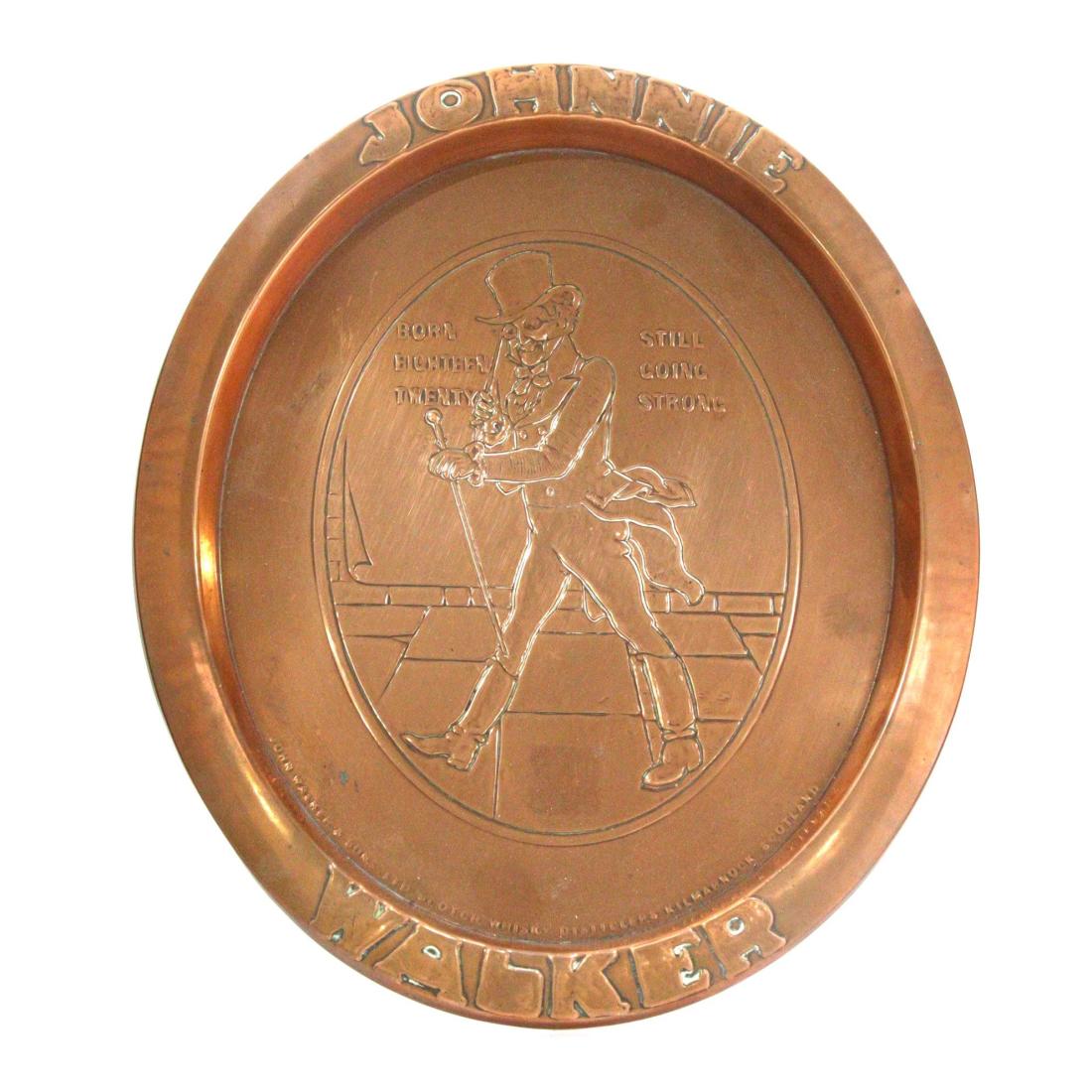 Johnnie Walker Brass Tray