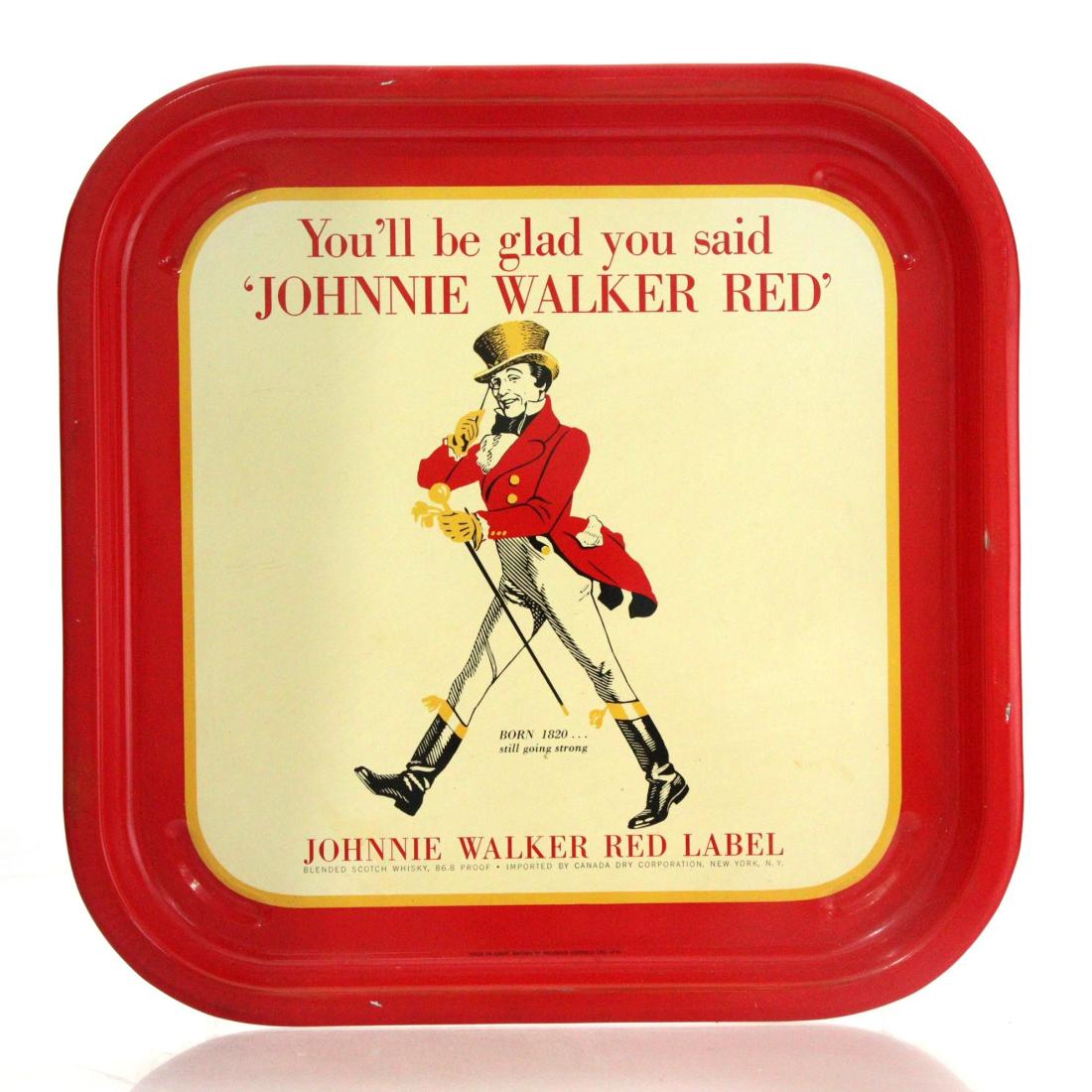 Johnnie Walker Red Label Us Market Bar Tray