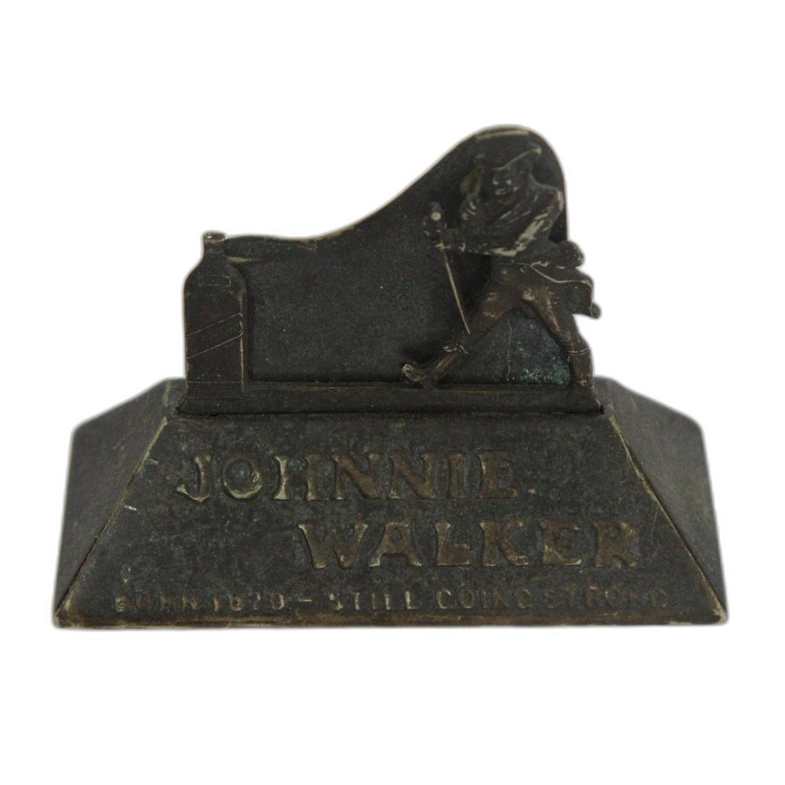 Johnnie Walker Business Card Holder whisky bottle