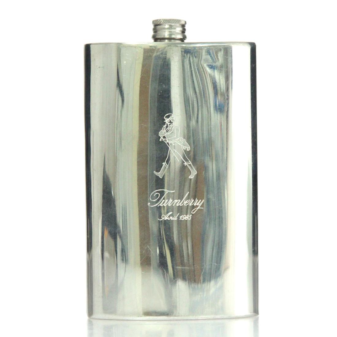 Johnnie Walker Turnberry 1985 Pewter Hipflask