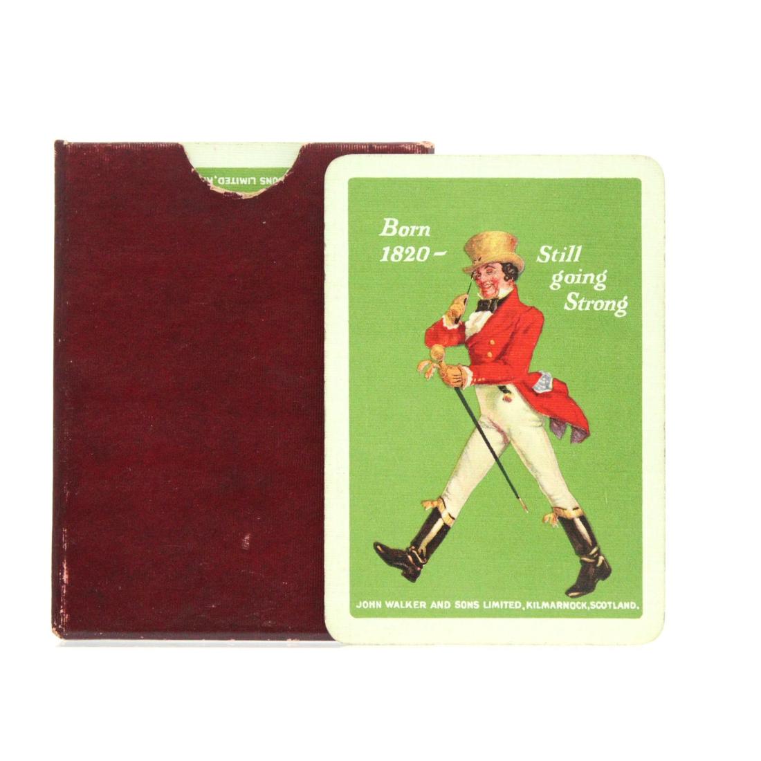 Johnnie Walker Vintage Playing Cards