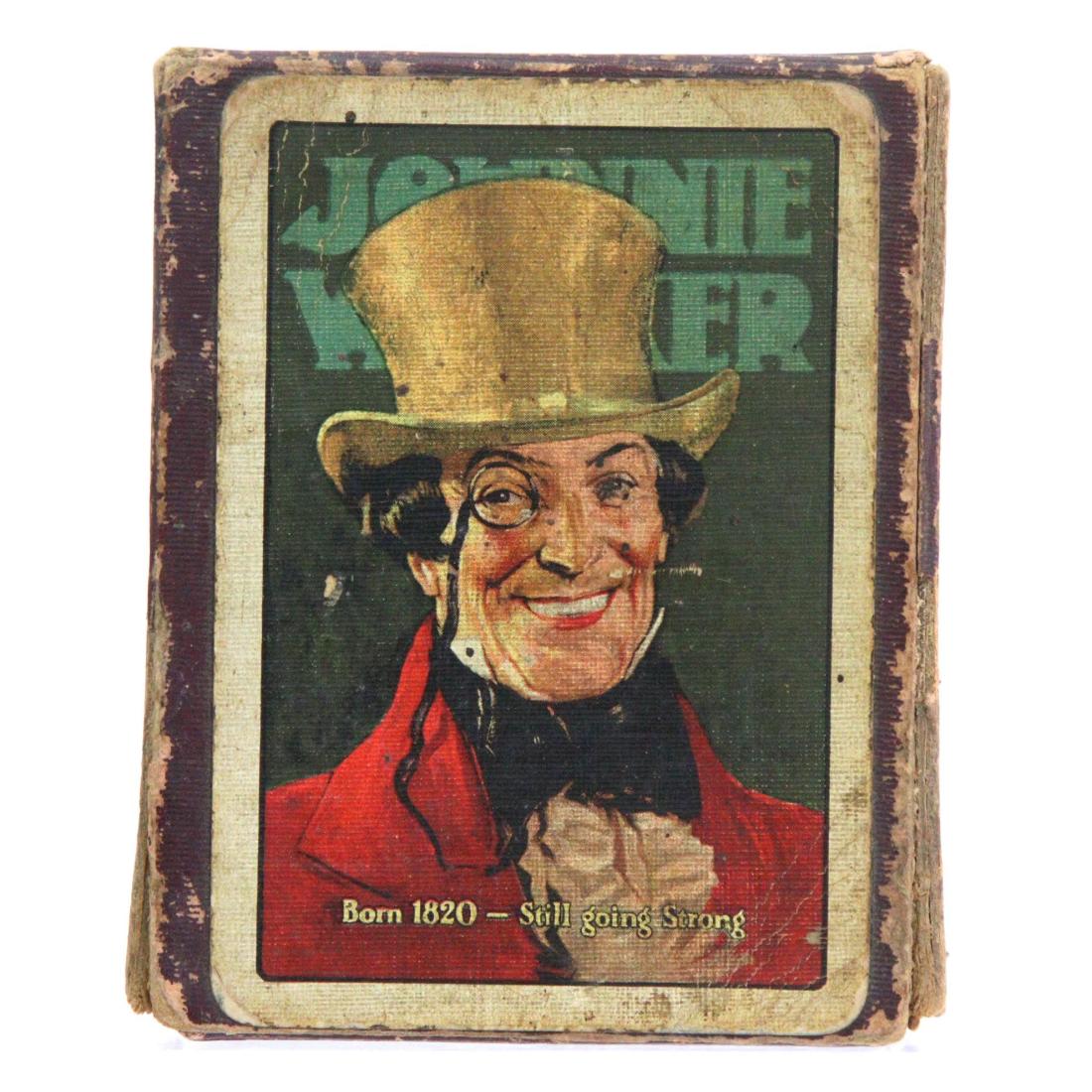 Johnnie Walker Vintage Playing Cards