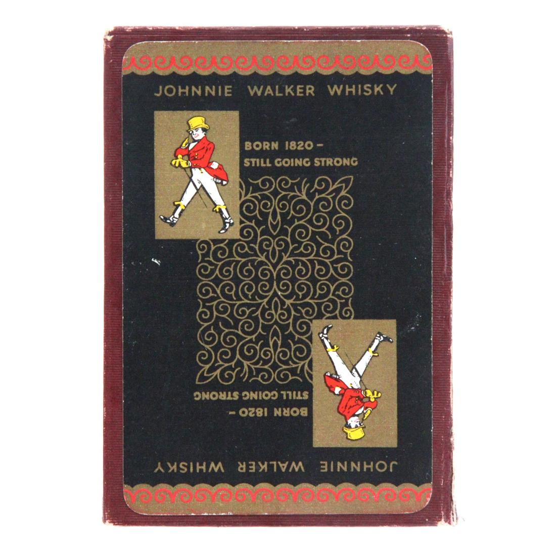 Johnnie Walker Vintage Playing Cards
