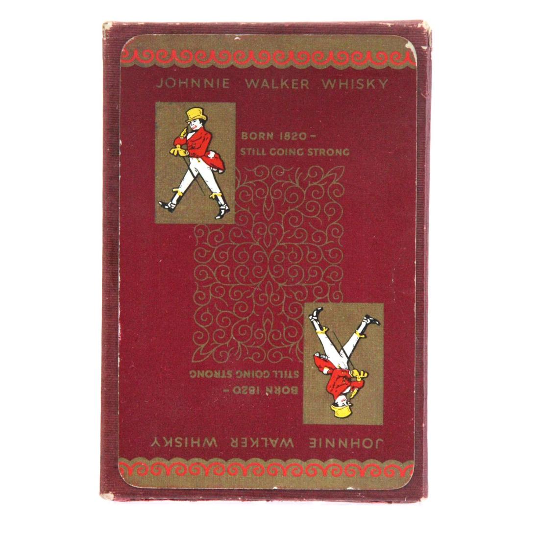 Johnnie Walker Vintage Playing Cards