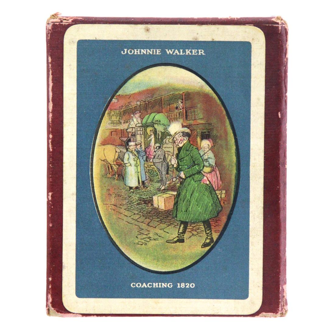Johnnie Walker Vintage Playing Cards