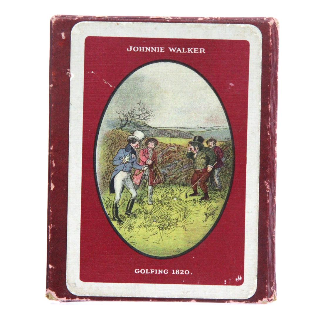 Johnnie Walker Vintage Playing Cards