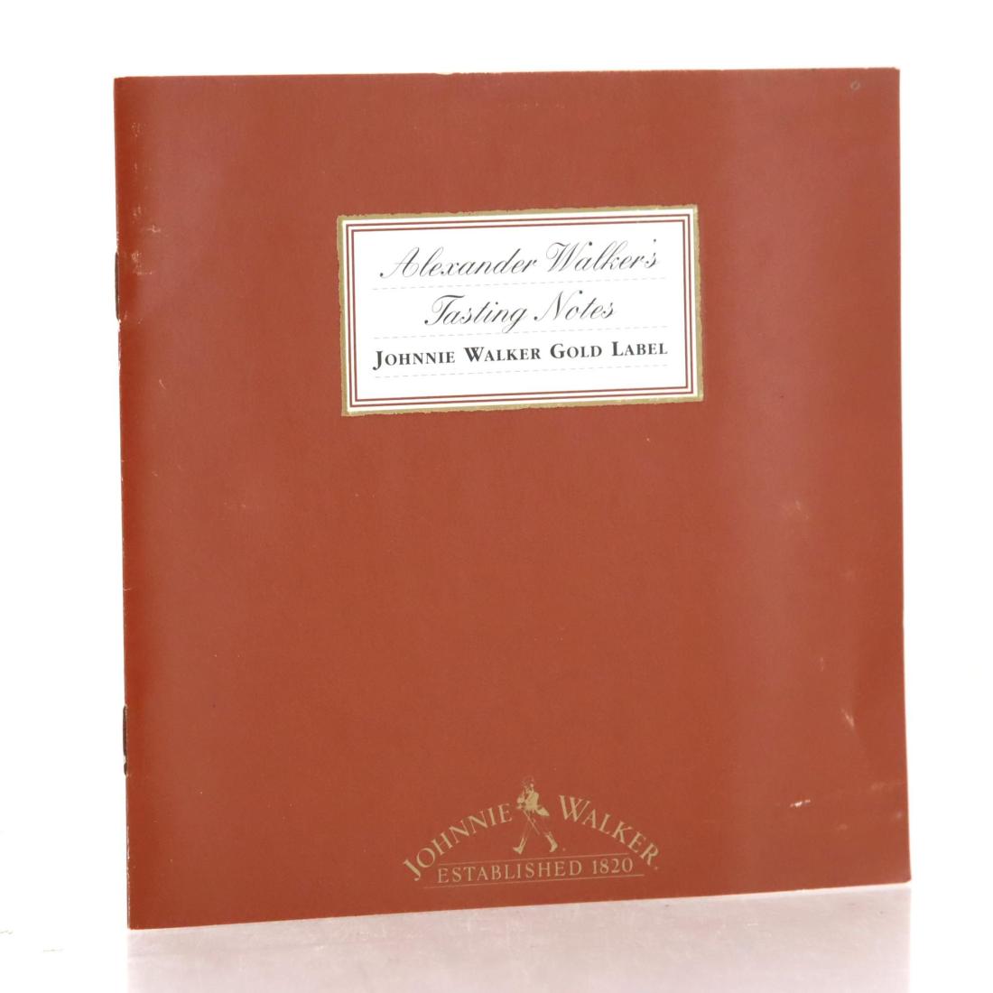 Johnnie Walker Gold Label: Alexander Walker's Tasting Notes whisky bottle