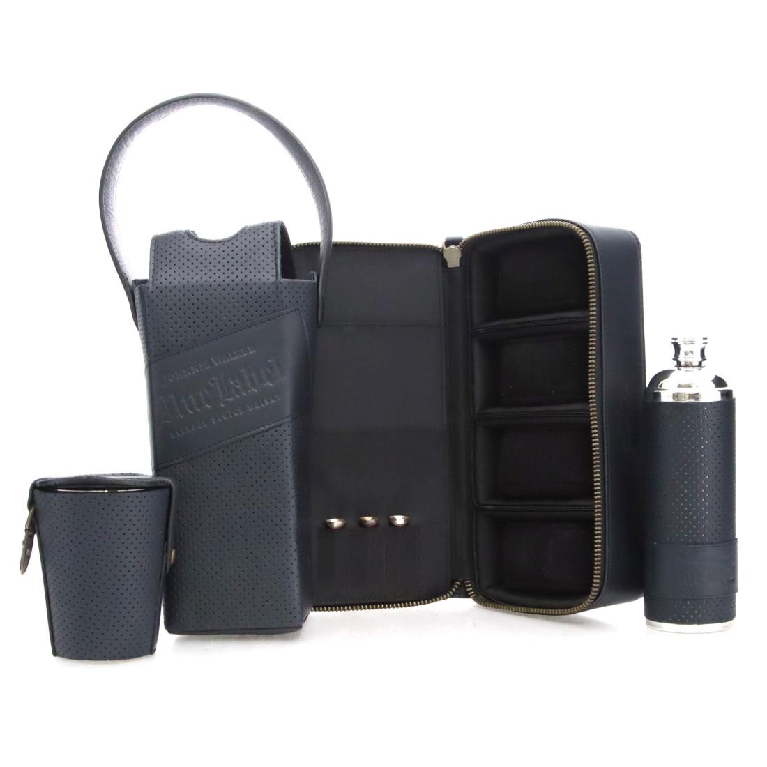 Johnnie Walker Blue Label The Venturer Greg Norman Leather Holdall And Accessories