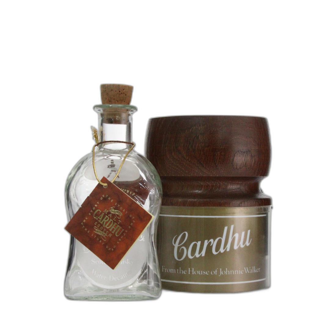 Cardhu Water Decanter And Display Plinth