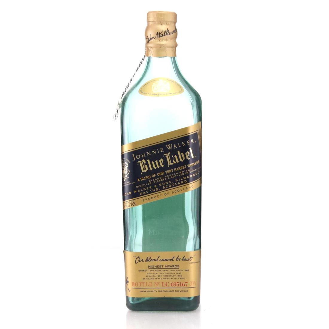 Johnnie Walker Blue Label Empty Display Bottle