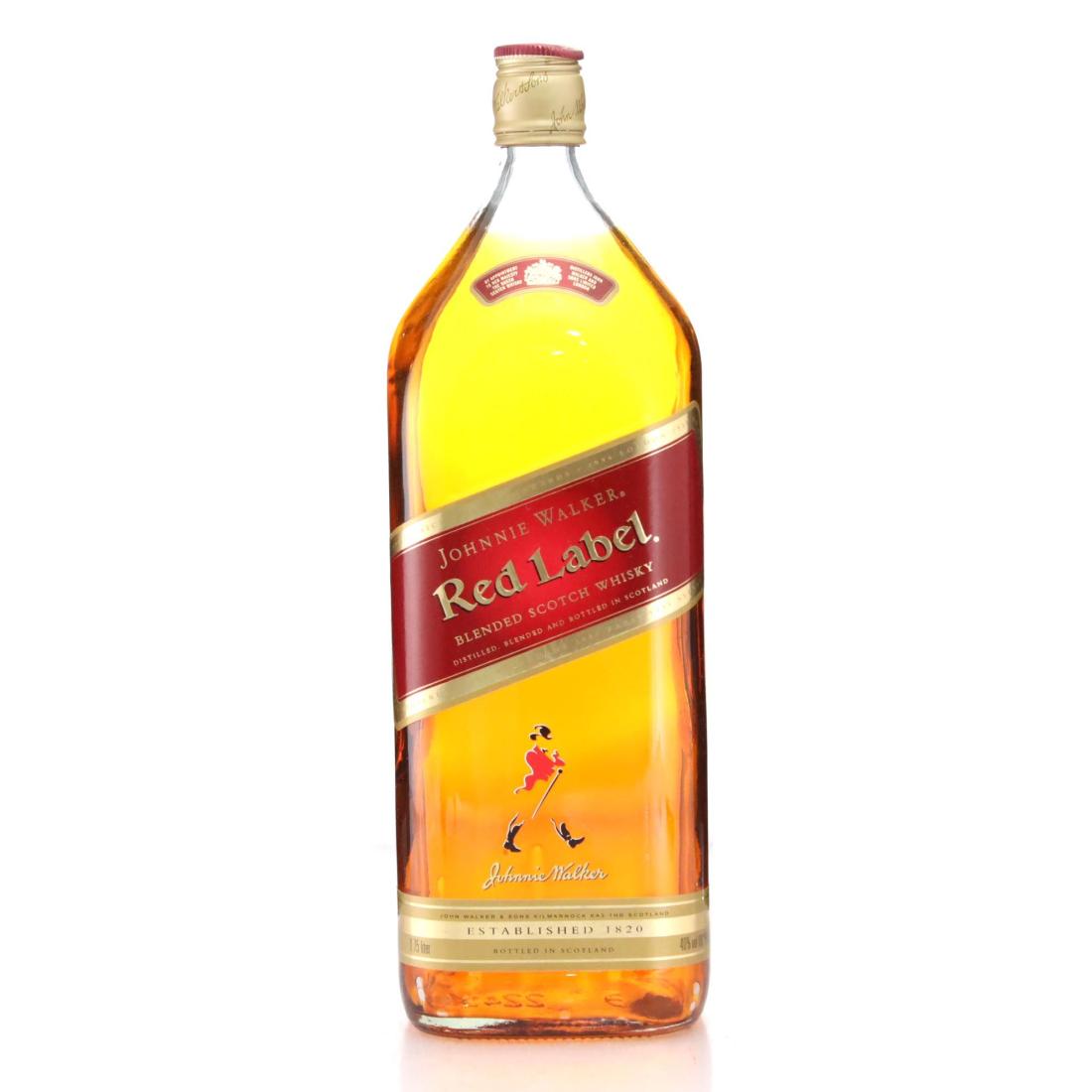 Johnnie Walker Red Label Empty 175litre Display Bottle