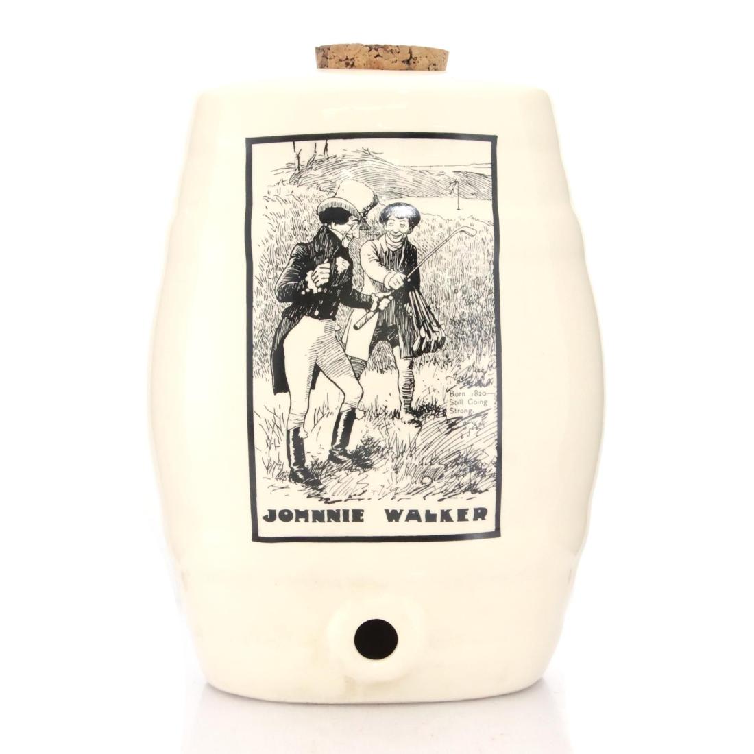 Johnnie Walker Diamond Ceramic Flagon whisky bottle