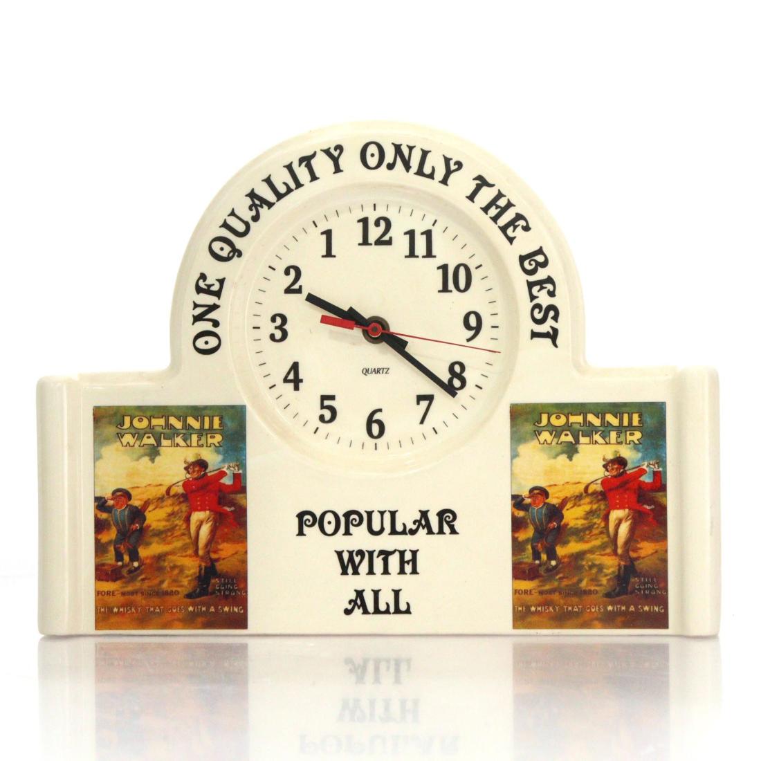 Johnnie Walker Diamond Ceramics Quartz Clock
