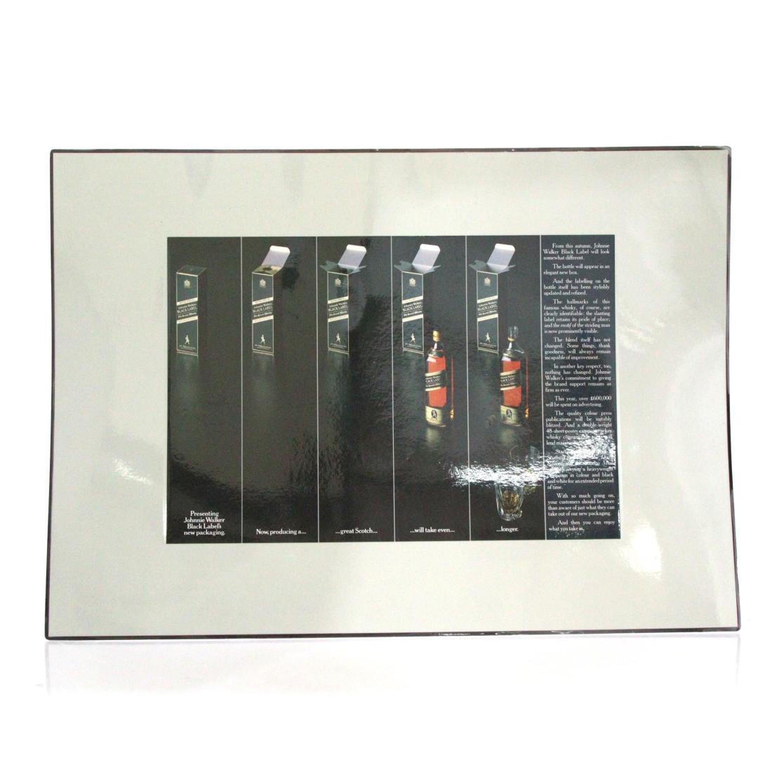 Johnnie Walker Black Label Adrien Flowers Print