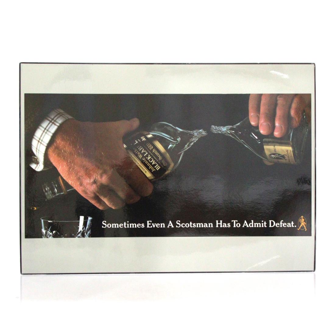 Johnnie Walker Black Label Adrien Flowers Print