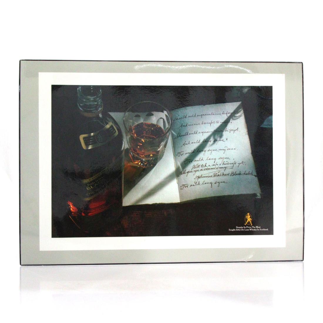 Johnnie Walker Black Label Adrien Flowers Print
