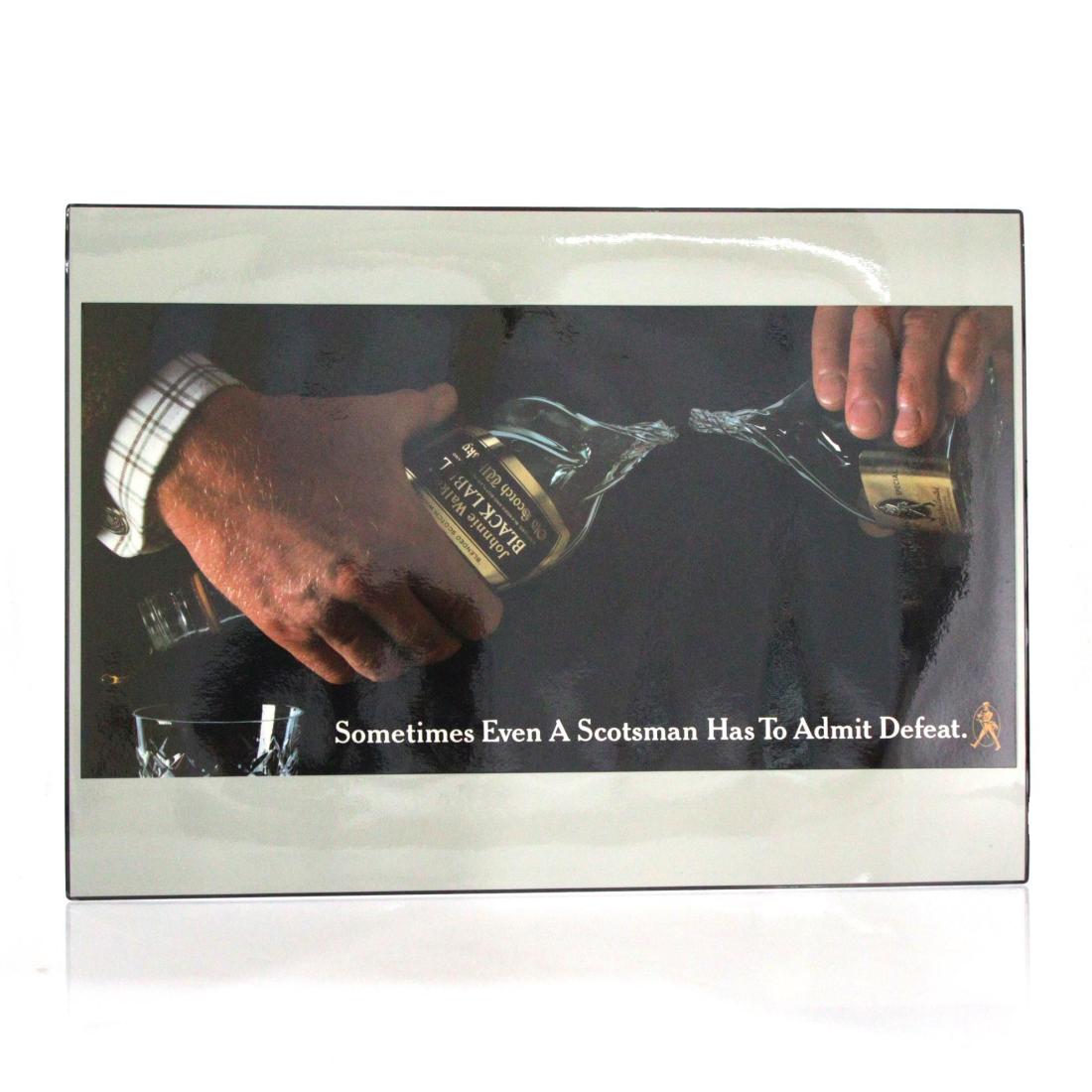 Johnnie Walker Black Label Adrien Flowers Print