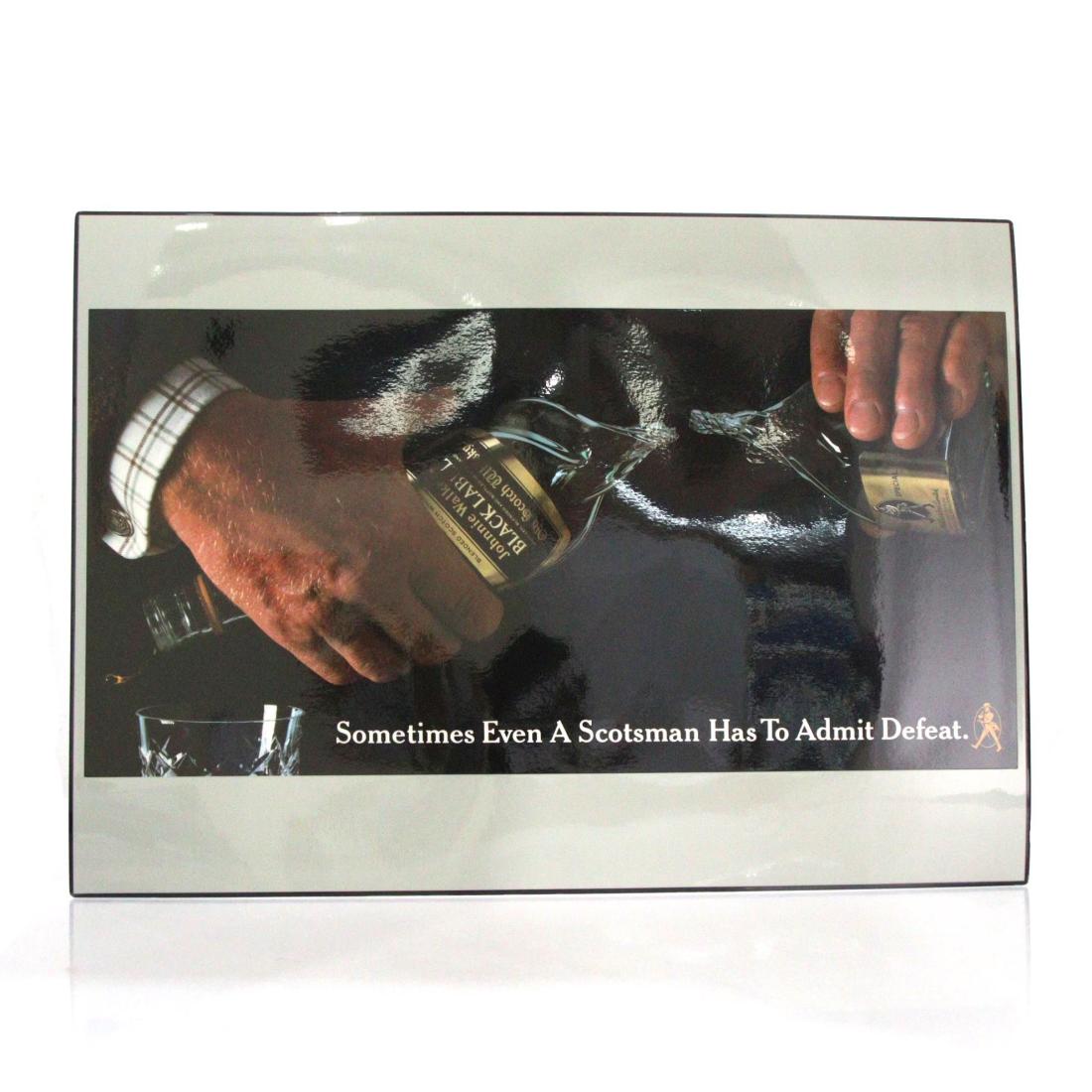 Johnnie Walker Black Label Adrien Flowers Print