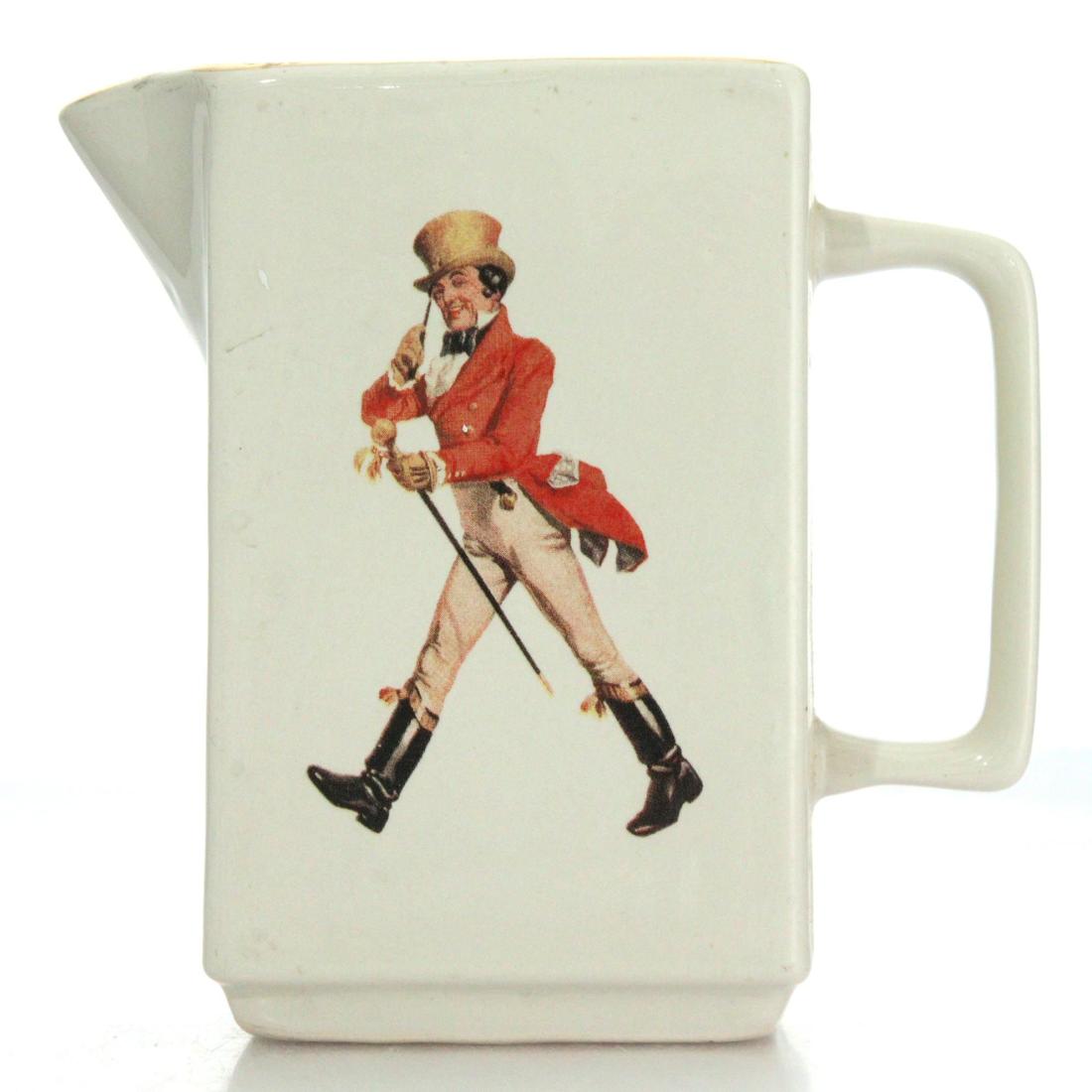 Johnnie Walker Staffordshire Pottery Ceramic Jug
