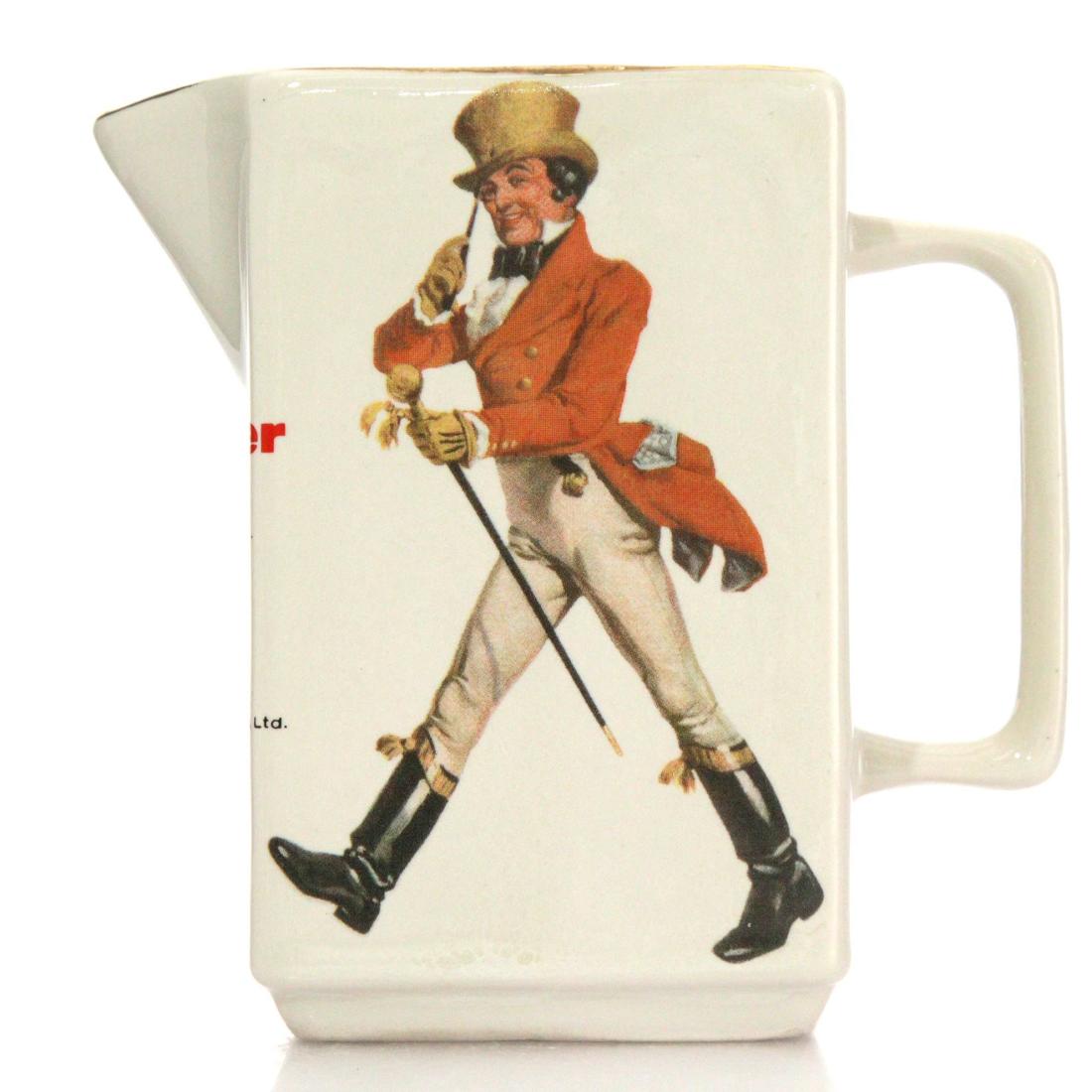 Johnnie Walker Staffordshire Pottery Ceramic Jug