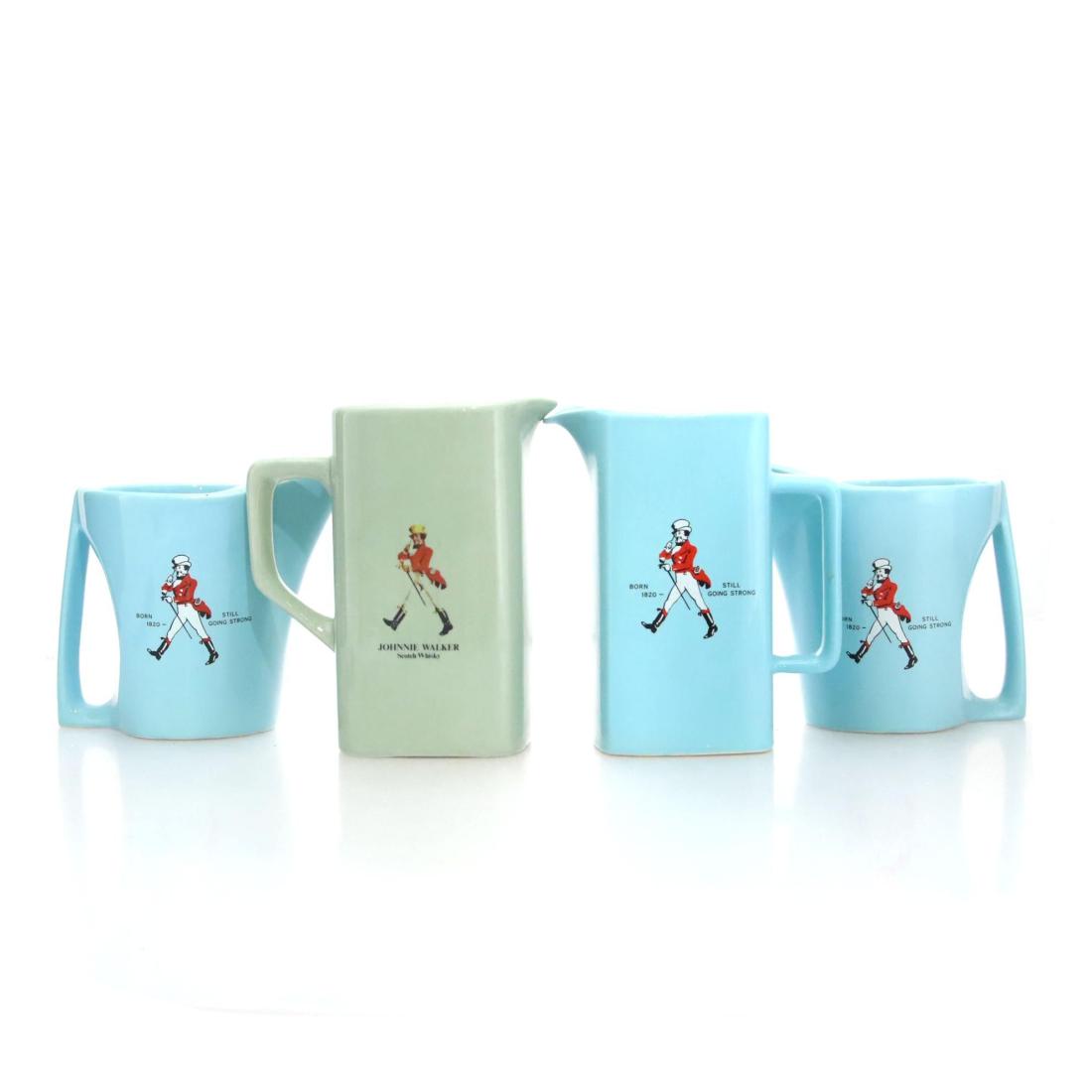 Johnnie Walker Ceramic Jugs X 5