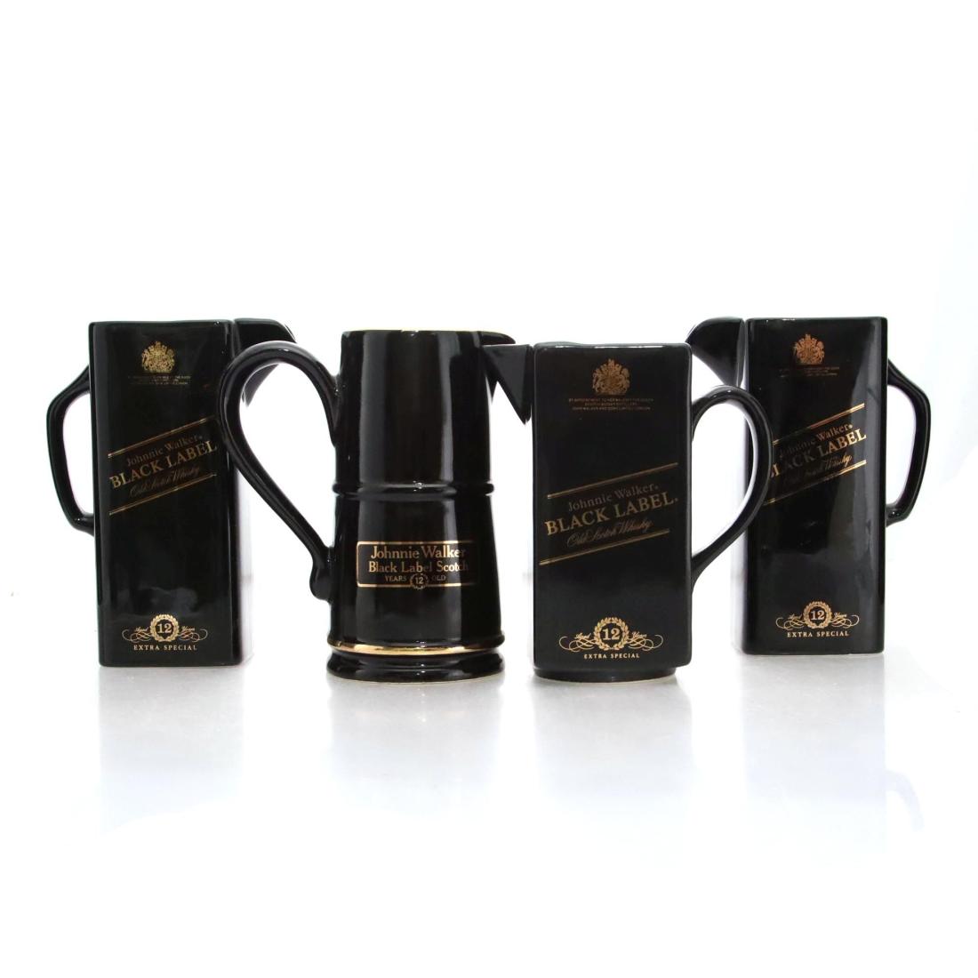 Johnnie Walker Ceramic Jugs X 4