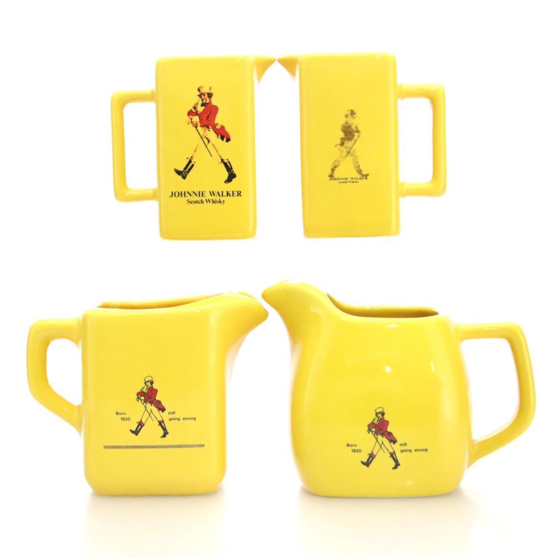 Johnnie Walker Ceramic Jugs X 4