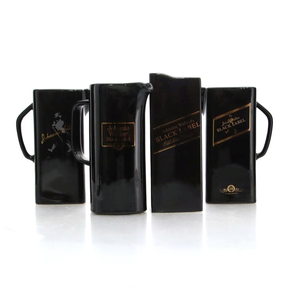 Johnnie Walker Ceramic Jugs X 4