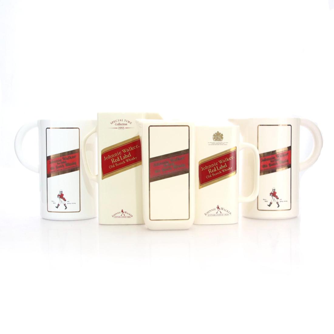 Johnnie Walker Ceramic Jugs X 5